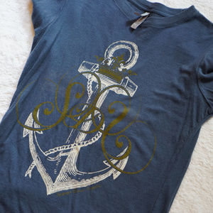 Blue Graphic T-Shirt